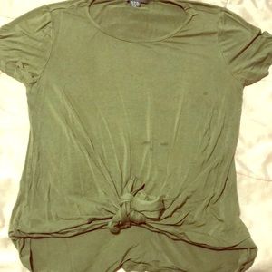 Army green t-shirt